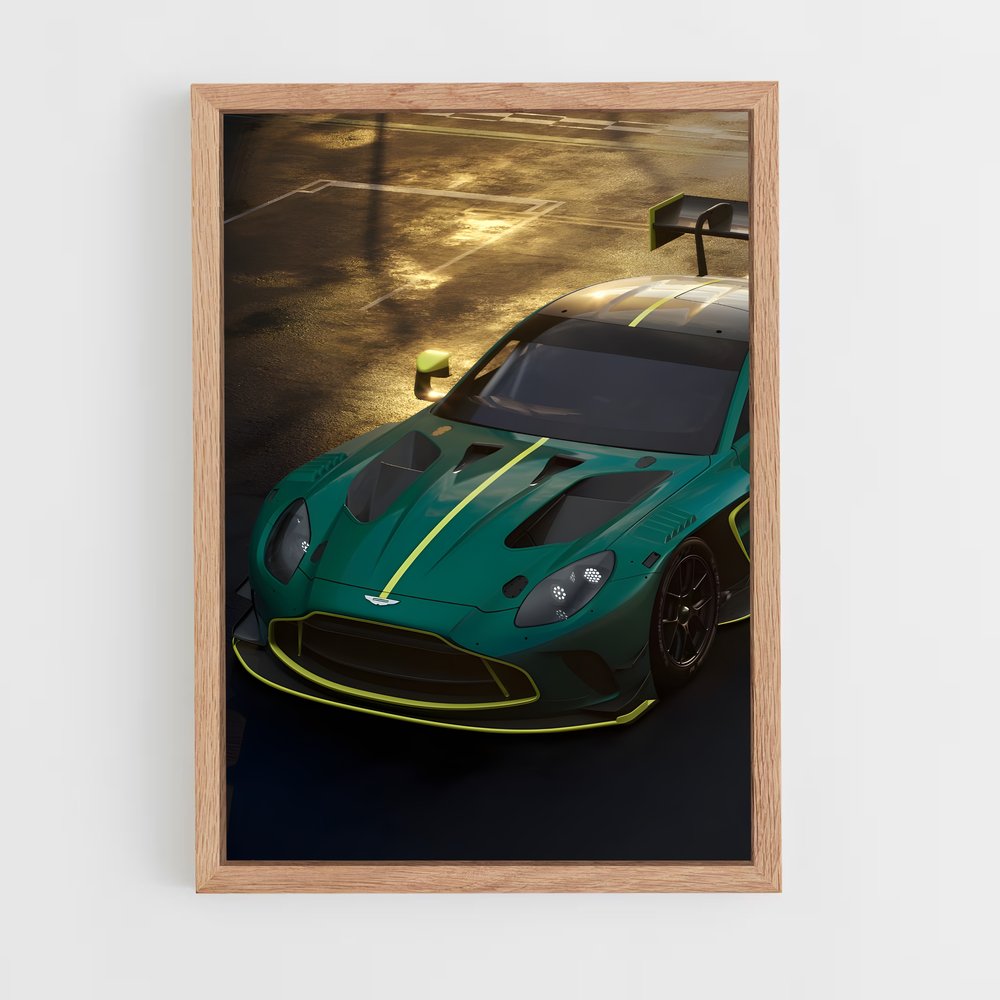 Poster Aston Vantage GT3 – affiche Aston Martin (vue 4)